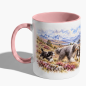 Preview: Frühling in den Highlands - Bearded Collie Tasse No. 1